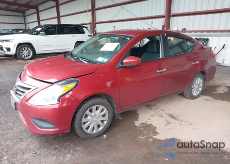 2019 Nissan Versa 1.6 Sv из США, поврежденный, VIN 3N1CN7AP2KL836582